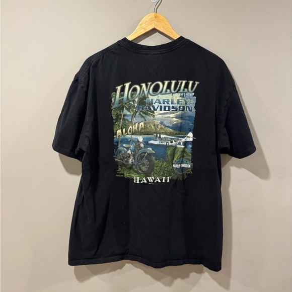Harley Davidson Honolulu, Hawaii T-Shirt - Picture 2 of 7